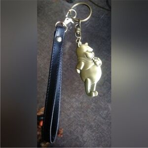 Disney Pooh Bear key fob or bag‎ hang tag with gift bag